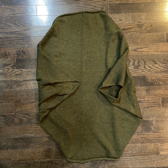 Zara Army Green Knit Shrug Sweater Women’s Size Medium. - Picture 3 of 7